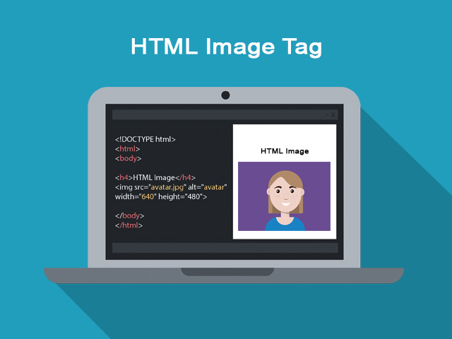 How to put an image into HTML code?