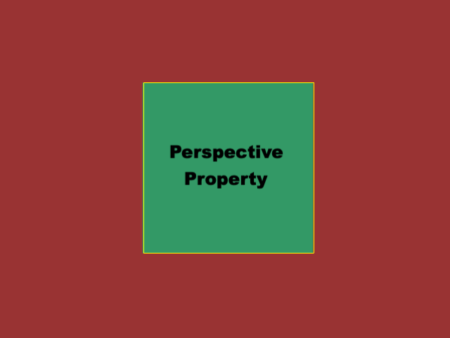 CSS Perspective Property, CSS Perspective-orgin Property & 3d Cube