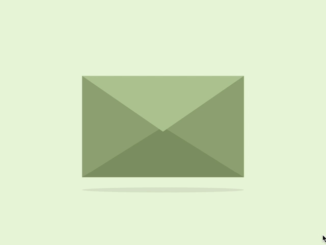 Pure CSS Envelope (Open/Close on click)