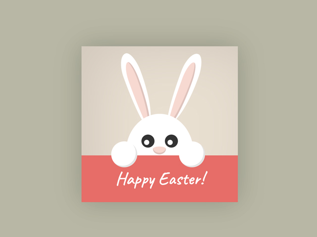HTML & CSS Easter Bunny
